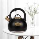 Tea Kettle for Stovetop, Food Grade Stainless Steel Water Kettle, Tea Pot for Home & Kitchen, 3.1 Quart
