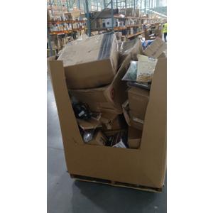 pallet of salvage items