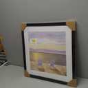 VNVNK 19x19 Frame Black, Perfect for 19x19 Inch Picture without Mat or 15x15 Inch Picture with Mat, Home Wall Decor Picture Frame-1 PCS