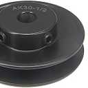 Befenybay AK30-1/2 Bore Single Groove Web Sheave 3" OD 1/2" Bore V Belt Sheave Cast Iron