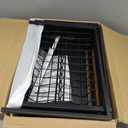 REALINN Under Sink Organizer, Pull Out Cabinet Organizer Slide Out Sink Shelf Cabinet Storage Shelves, Storages for Kitchen Bathroom, Black, 2 Pack