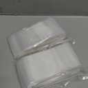 GPI 500 Count 3" x 5" Clear Plastic Reclosable Zip Bags - Bulk 2 Mil Thick Strong & Durable Poly Baggies with Resealable Zipper Top Lock & Write-on White Block, for Storage, Packaging & Shipping