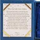 When God Calls Little Children Angel Figurine