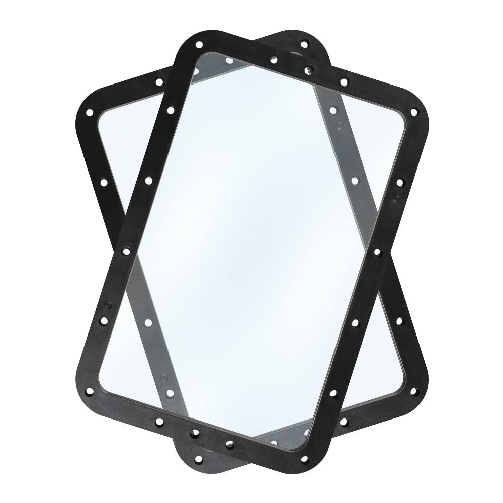 2PCS FEP Film for Anycubic Photon Mono 2, Mono 4 3D Printer Accessories 2PCS Resin Vat Pre-Installed FEP Release Film with Frame for Mono 2, Mono 4 Resin 3D Printer 197x131x0.15mm