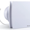 Venta 4 Inch Exhaust Fan – 1.5 Sones, Quiet Wall Mount Bathroom Exhaust Fan – Powerful 56 CFM Airflow, Anti-Backflow, Energy-Efficient - For Kitchen, Garage, Office - White