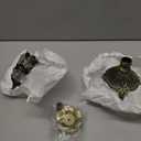 Peohud 5-Candle Metal Candelabra, 10 Inch Tall 5 Arms Candle Holder Stick for Taper Candles, Vintage Candelabra Candle Stand for Home Decor, Event, Wedding, Party