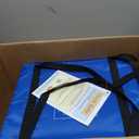 Boat Throwable Flotation Cushion,Emergency Marine Throwable Seat Cushion and Boat Throw Flotation Devices for Kayaks Canoes,Coast Guard USCG Approved Type IV PFD,Blue-2PK, 16''Wx14''Lx2.7''H