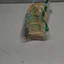 Treasem 12 Pack Rounded Satin Nickel Door Hinges, 3.5 x 3.5 Inch Hinges with 5/ 8" Radius Corners, Durable and No Squeak Hinges, for Home Interior, Exterior Doors and Commercial Use