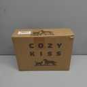 Dog Stairs for Small Dogs, 5 Tier Wider Pet Stairs for High Beds, 23.6" H Non-Slip Dog Steps for Old Cats, Puppies, Small Medium Dogs, 19.7x29.5x23.6 inch, Grey