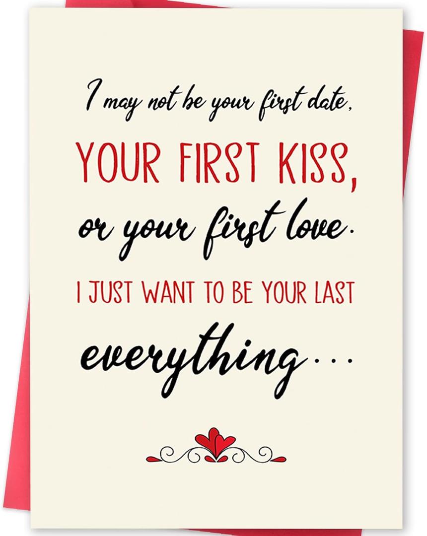 Valentines Day Card for Husband, Wife, Boyfriend, Girlfriend,Couple,Anniversary Card to Husband, Love Card (mqmr-178)