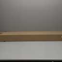 HandiTreads Non Slip Aluminum Stair Nosing, Powder Coated Black, 2.75" x 48" with Color Matching Wood Screws, Brown