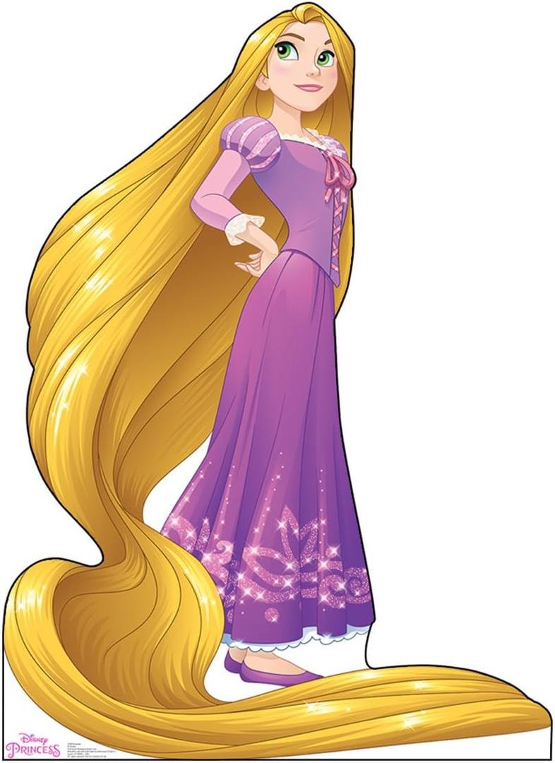 Cardboard People Rapunzel Life Size Cardboard Cutout Standup - Disney Princess Friendship Adventures