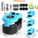 Interactive Cat Toy for Indoor - Automatic Cat Treadmill with Remote Control, 3 Speeds, Quiet Motor & Durable Design | Indoor Chase Hunting Feather Toys for Fitness, Playtime & Energy Release (Blue)