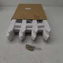 RUODON 8 Pack Thick Christmas Tree Fences White Wooden Picket Fences Tree Fence Border Decoration for Xmas Wedding Party Decor Garden Home, 15.7 x 12 Inches