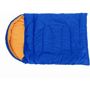 Dog Sleeping Bag, Portable Design, Excellent Warmth, Suitable for Travel, Hiking, and Camping with Polyester Fiber and Polar Fleece Material (Blue)