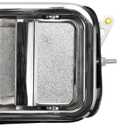 A18-42228-001 Chrome Exterior Door Handle Assembly Right Passenger Side with Keys Compatible with 2003-2011 Freightliner Columbia, 2005-2014 Century class, Coronado, Argosy OEM A18-42228-003, 760-5201