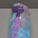 14ft Table Skirt Mermaid Tablecloth Purple Mermaid Table Skirt Rectangle Ruffle Baby Shower Gender Reveal Mermaid Birthday Party Decorations