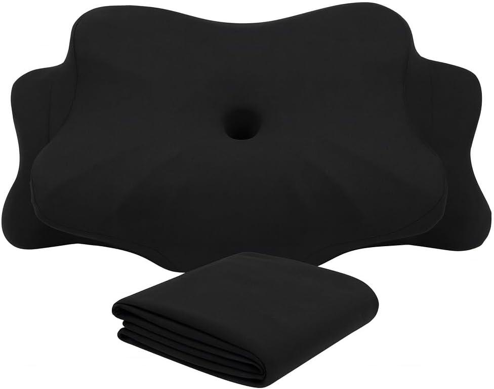 Premium Cervical Pillow Case (Pillowcase Only) - Compatible with Donama Cervical Pillow for Neck and Shoulder Standard Size 21.65" L 12.12" W 4.13 H Pillows