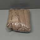 Stretch Seat Covers for Dining Room Chairs Set of 4,Dining Chair Covers,Waterproof PU Leather Chair Seat Slipcovers,Removable Washble Dining Room Chair Seat Cover(Khaki,with Zipper)