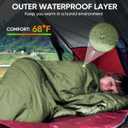 OBTANIM Sleeping Bags Portable Waterproof Camping Sleeping Bag for Adults Kids 4 Seasons Cold Weather or Warm Backpacking Hiking Travel Indoor Outdoor Use
