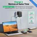 Universal Travel Adapter International Plug - European Travel Plug Adapter Worldwide US AUS EU UK Spain Germany Ireland Italy - All-in-one Travel Outlet Power Adapter with 3 USB C 2 USB A