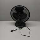 Comfort Zone Oscillating Table Fan with Adjustable Tilt, Convenient Push Button Controls, Quiet, 12 inch, 3 Speed, Desk Fan, Airflow 7.25 ft/sec, Ideal for Home, Bedroom, Dorm & Office, CZ121BK
