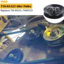 756-04325 Idler Pulley Replaces Cub Cadet 756-04325 Idler Pulley MTD 756-04325 Idler Pulley 756-04325 V Idler Pulley 756 04325 75604325 for Cub Cadet LT1042 LT1046 LTX1042, LT2000 Tractors