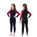 Dark Lightning 3/2mm Kids Wetsuit for Boys and Girls, Neoprene Thermal Swimsuit, Toddler/Junior/Youth One Piece Wet Suits for Scuba Diving (14)