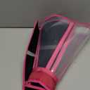 Extra Deep & Coverage Dog Cone Collar for Dogs to Stop Licking, Soft Transparent E Collar for Large Dogs After Surgery, Comfy Recovery Cones with Padding, Foldable & Easy-Clean Pet Cone(Blue-Green, L)