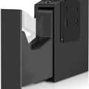 Biometric Gun Safe for Handgun,3 Ways Quick Access Pistol Safe with Fingerprint, PIN Code, Key,Handgun safe used for Nightstand, Bed side, Wardrobes, Wall or Other Hidden Corners