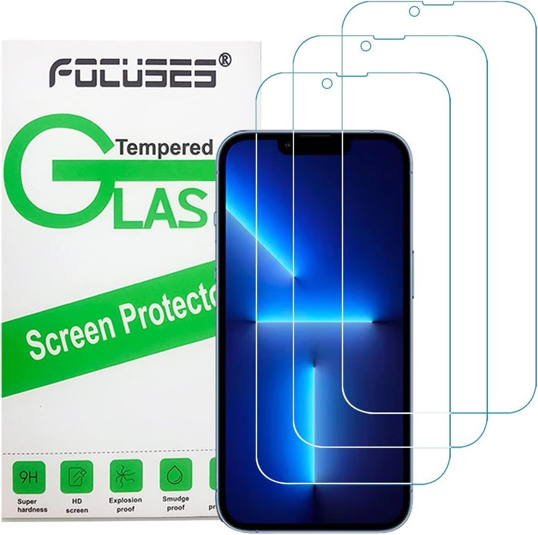 Screen Protector for iPhone 13 pro max iPhone 14 Plus Anti Blue Light Screen Protector Compatible with iPhone 14 Plus iPhone 13 pro max 3 Pack (6.7)