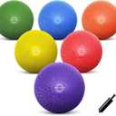 Dodgeballs Playground Balls, Dodge Ball Set for Kids & Adults, Bouncing Kickballs Handball for Outdoor & Indoor Games - Includes Pump & Mesh Storage Bag