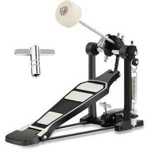 Bass Drum Pedal, Kick Drum Pedals Beater Head Bass Pedal for Drum Set