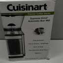 Cuisinart Coffee Grinder, Electric One-Touch Automatic Burr Coffee Grinder with 18-Position Grind Selector, Cup Size Selector for 4  18 Cups, DBM-8P1, Black Stainless