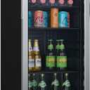 EdgeStar BWC121SSLT 18 Inch Wide 80 Can Capacity Ultra Low Temp Beverage Center