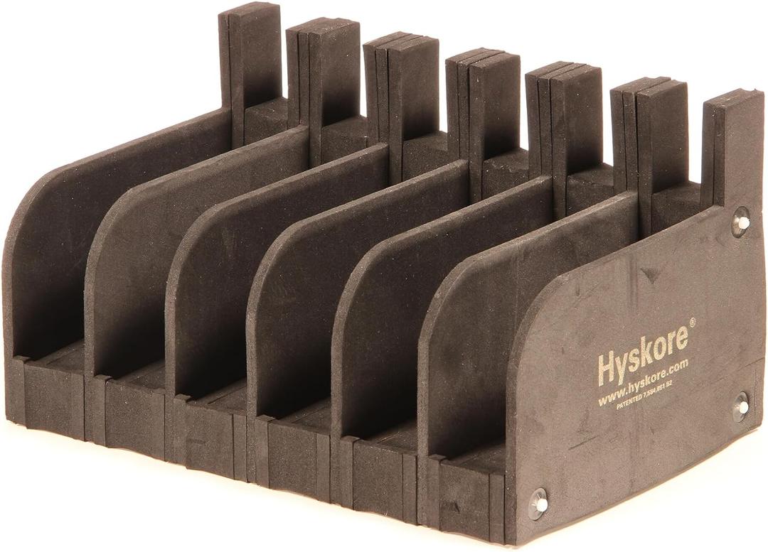 HYSKORE Gun Modular Pistol Rack, Closed Cell High Density Foam, Black