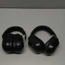 2 Pack 34dB Noise Canceling Headphones For Shooting, Hearing Protection Earmuffs, Ear Protection Headphones, Thickened Headband Ear Muffs For Noise Reduction For Shooting, Construction,Mowing (Black+black)