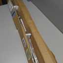 BRIOFOX Industrial Shower Curtain Rod - Never Rust Non-Slip 43-72 Inch 304 Stainless Steel, Chrome