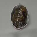 RUWISS Large Messy Bun Hair Piece with Claw Clip Human Hair Bun Wavy Curly Chignon Hair Bun Extensions Tousled Updo Hair Pieces for Women Claw Clip Ponytail for Women, Brown Mixed (45g)