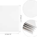 uxcell White Glitter EVA Foam Sheets 11 x 8 Inch 2mm Thick for Crafts DIY Projects 24 Pcs