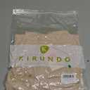 KIRUNDO Long Sleeve Shirts for Women 2025 Fall Fashion Outfits Going Out Tops Collar V Neck Blouses Ribbed Knit Loose Tunic (Small, Apricot)