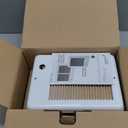 Cadet Com-Pak Electric Wall Heater Complete Unit with Thermostat (Model: CSC151TW, Part: 67509), 5120 BTU, 120 Volt, 1500 Watt, White