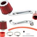 Cold Air Intake Kit for 2001-2005 CIVIC DX/LX/EX/GX/VP 1.7L L4, Upgraded Air Intake System Kit - Red
