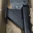 GADFISH Stake Pocket Spare Tire Carrier Mount, 3-Nuts Design Trailer Bracket Heavy Duty Holder, Fits 4 & 5 & 6 Lugs Trailer Wheels on 4",4.5'',4.75'',5'',5.5''and 6''Bolt Patterns, Holds up to 150 Lbs