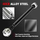 Front Drive Shaft Prop Shaft Driveshaft AWD Assembly Compatible with Grand Cherokee, Commander 07 08 09 10 2007 2008 2009 2010 Replace 938-137 52853431AA