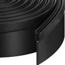 Tallew 2.6 Inch Rv Slide Out Seal Black Clip Rubber Seal Wiper, Camper Slideout Weather Stripping Rv Door Window Channel Mounts for Truck Seam Protecting Replacement Trim(15 ft)