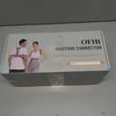 2 x OFIR Upper Back Posture Corrector for Women, After-Work Sofa Reading Support, Twin-Pressure System Back Straightener Posture Brace For Women, 3D Diamond Breathable Cushioning,High-Elastic Straps (Gray, S)