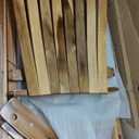 Outsunny Outdoor Rocking Chair, Patio Wooden Rocking Chair with Smooth Armrests, High Back for Garden, Balcony, Porch, Supports Up to 353 lbs, Natural (1 Pack)