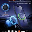 TORRAS for iPhone 13 Case/for iPhone 14 Case Translucent Black | Strong Magnetic & Seamless Stand, Fit for MagSafe, Military-Grade Drop Protection, Sturdy Adjustable Kickstand, Slim Matte Finish | Strong Magnetic, Seamless Stand, iPhone 13 Case, iPhone 14 Case, Fit for MagSafe, Black