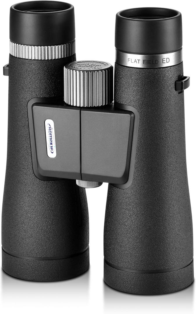 Aomekie 10x50 ED Binoculars for Adults, High Power BAK4 Prism FMC Lens Binoculars with Strap Carrying Bag for Travel Sports Bird Watching Outdoor